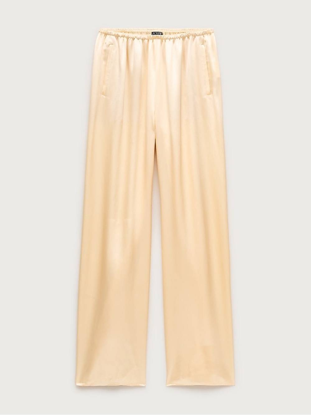 J. Crew Cosmo pant in luster charmeuse